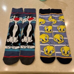Warner Bros. Sylvester and Tweety Socks